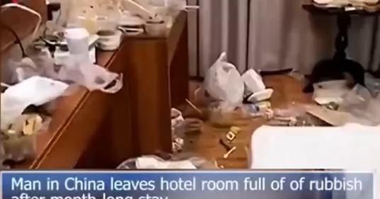 【絶句】 中国人がホテルに滞在した結果がコレ